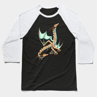 Dragon Amphisbaena Baseball T-Shirt